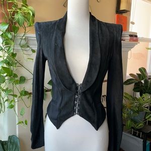 Of Two Mind Suede Jacket